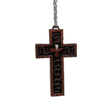 Cross Necklace with Secret Compartment – Gothic Punk Hip-Hop Pendant with Hidden Chamber, Old Cross Design Jewelry for Men & Women