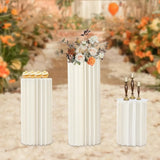 “Wedding Centerpieces Cardboard Vase Sets – Cylinder Flower Stand Décor for Party & Event Tables”