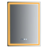 LED Wall-Mounted Anti-Fog Bathroom Mirror – Touch-Switch 3-Colour Dimmable Vanity Light