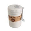 300 ml Wheat-Straw Sealed Soup Cup with Lid – Healthy Material Lunch Box & Portable Food Container