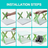 Shoe Organizer Rack – Multi-Layer, Detachable, Space-Saving Shelf for Home Use - PulinGO