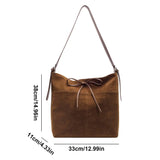 Large Capacity PU Leather Shoulder & Tote Bag for Women – Adjustable Strap Handbag