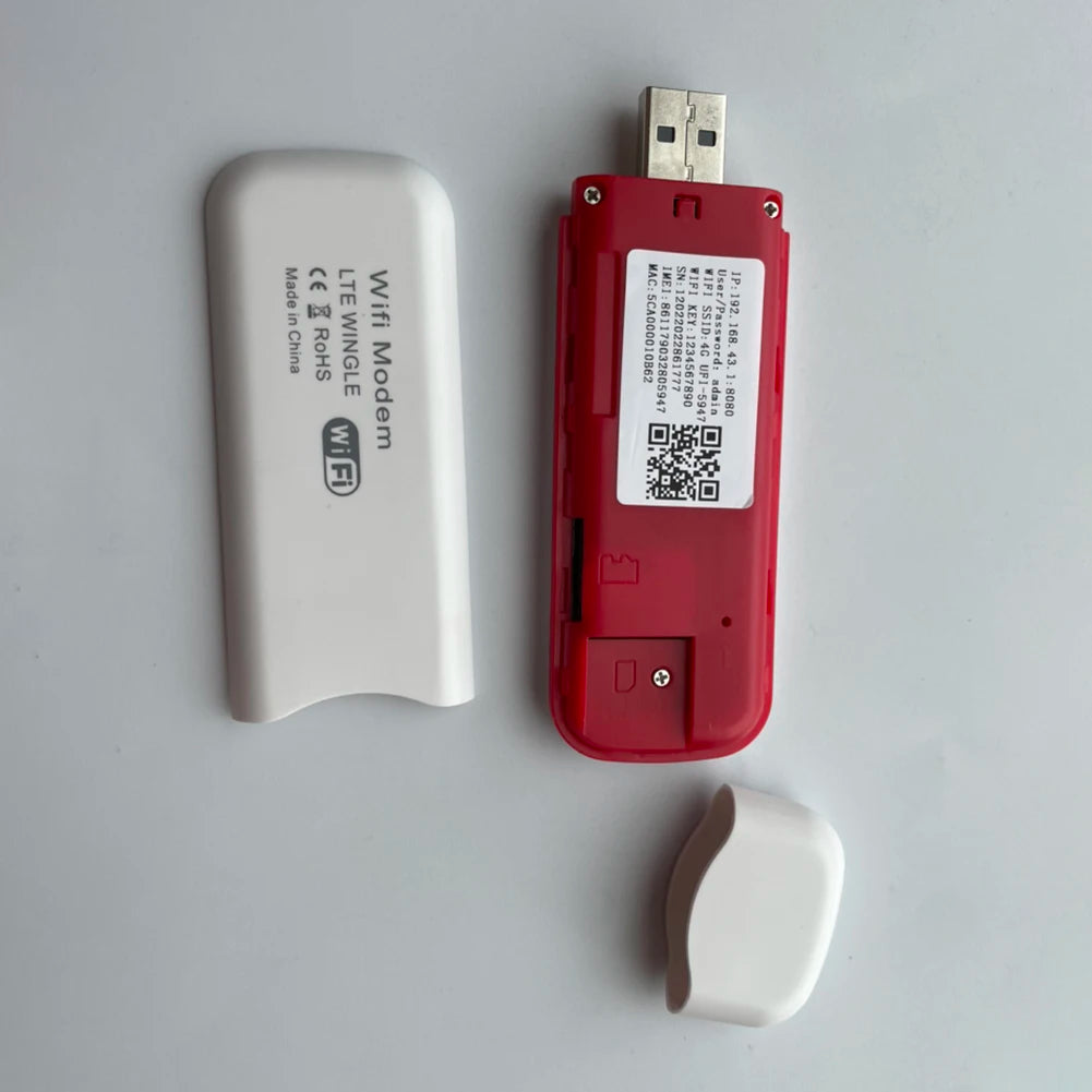 4G LTE Portable WiFi USB Router – 150Mbps Wireless Internet Hotspot with SIM Card Slot for Home, Office & Travel