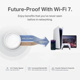 Ultra-Fast Deco BE25 Wi-Fi 7 Mesh System – Dual-Band BE5000, 2×2.5G Ports, MLO & AI-Roaming (3-Pack)