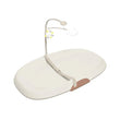Baby Changing Pad – Cushioned Foam, Wipe-Clean, Contoured Nursery Mat with Safety and Comfort Design (Oat)