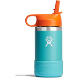 Stainless Steel Insulated Water Bottle with Straw Cap – School, Sport & Outdoor