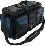 Heavy-duty saltwater-resistant tackle bag – 1000D PVC waterproof fishing storage with dividers fits 3600 & 3700 pallets