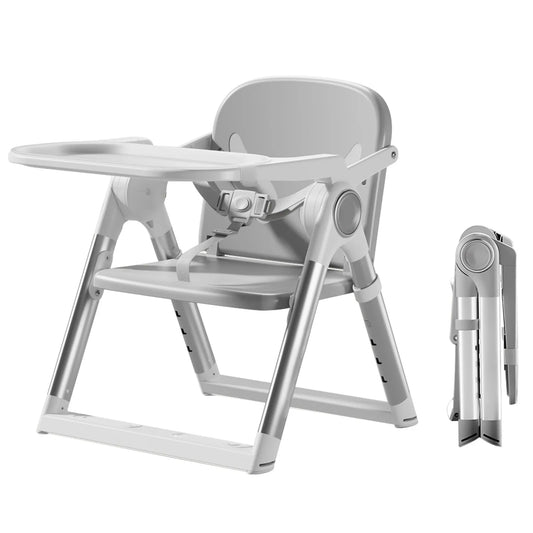Baby Folding Booster Seat – Portable High Chair for Dining & Feeding (6 Months–3 Years) 👶🍽️
