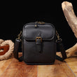 Unisex Vintage Leather Crossbody Bag – Anti-Theft Messenger Shoulder Satchel for Men & Women, Casual Travel & Daily Use