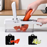26-Piece Multifunctional Vegetable Slicer Set – Kitchen Cutter, Dicer & Shredder for Easy Meal Prep