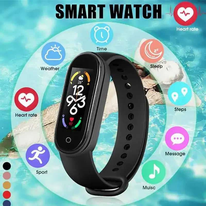 M7 Activity Fitness Tracker Watch – Smartwatch with Blood Pressure Monitor & Sleep Tracking