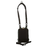 Compact fly fishing chest bag – lightweight soft-surface gear bag with multiple compartments for tackle & outdoor storage