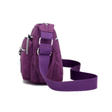 Women’s Waterproof Nylon Crossbody Bag — Casual Shoulder Messenger Purse for Travel & Daily Use