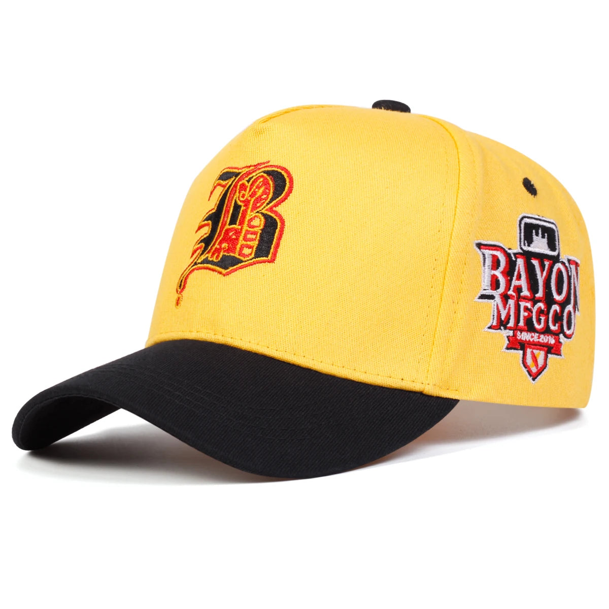 Unisex Gothic Letter "B" Embroidery Baseball Cap – Adjustable Outdoor Casual Hat with Sun Protection