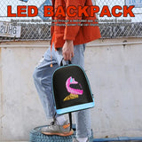 Portable LED Advertising Backpack with App Control – Waterproof Smart Business & Promotion Bag