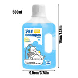 500ml Pet Shower Gel & Shampoo – Gentle Cleaning, Deodorizing, Anti-Itch Formula with Long-Lasting Fragrance for Dogs & Cats