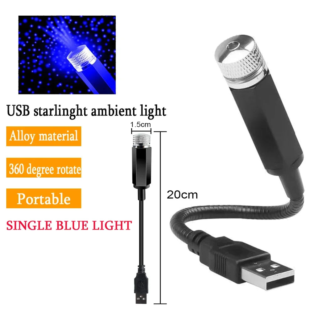 Astronaut Galaxy Star Projector Lamp – Cartoon LED Night Light with Starry Sky & Galaxy Effects, Bedroom Ceiling Projection for Kids’ Gifts