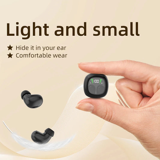 SK TWS Mini Bluetooth Wireless Earphones – HiFi Stereo Sports In-Ear Earbuds with Mic