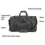 Waterproof gym duffle bag – military tactical sports & travel luggage with large capacity, durable Oxford design for men