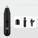 Electric Nose Hair Trimmer – USB Rechargeable Nose, Ear & Eyebrow Clipper with Precision Blades for Men’s Grooming