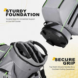 15-Way Organizer Divider Top Golf Cart Bag with Handles & Rain Cover – Large Capacity Club Storage Bag for Men & Women