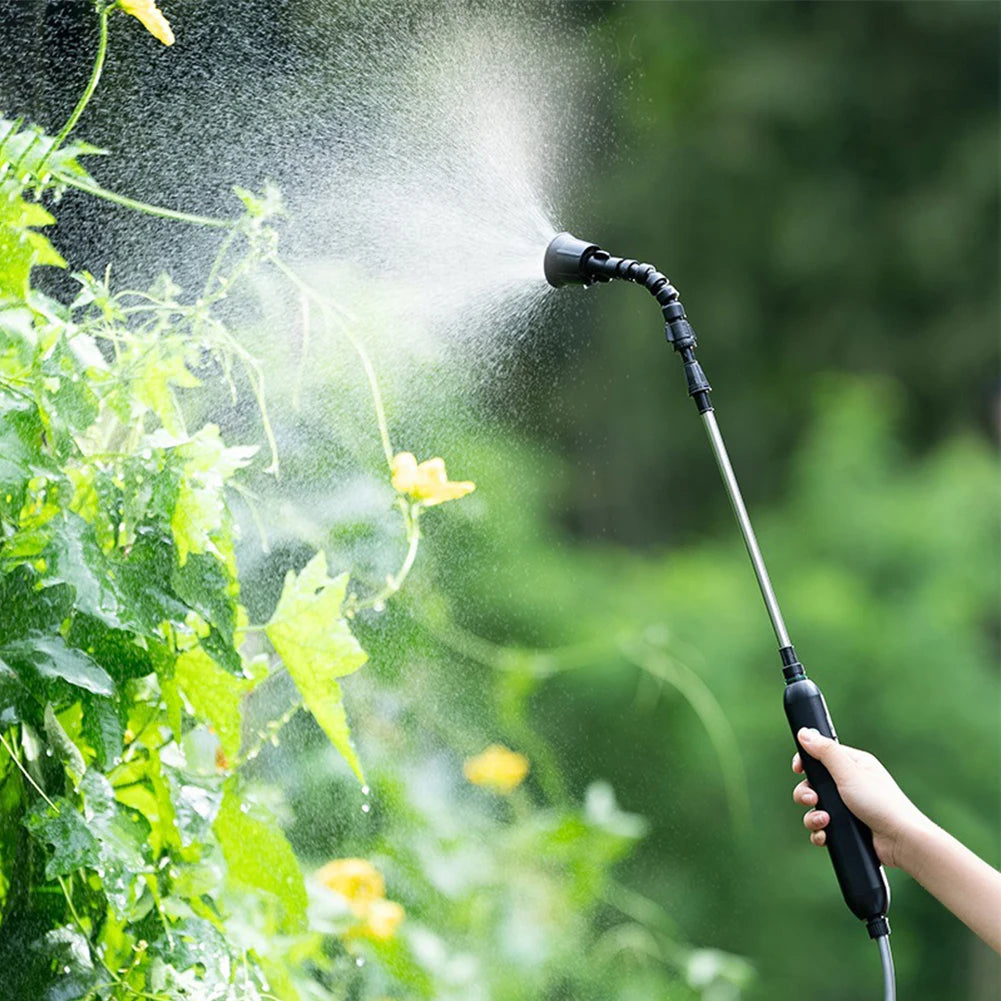 Electric Plant Sprayer – USB Rechargeable Watering Wand with 2–4 Mist Nozzles for Garden & Lawn Care