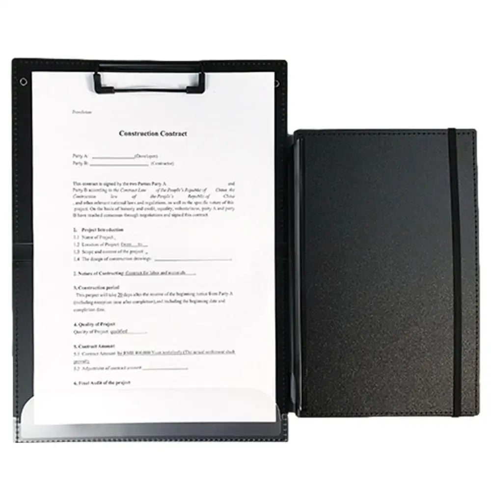 Foldable Clipboard – 2-Layer Collapsible Clipboard File Holder for Nurses, Doctors & Office Professionals