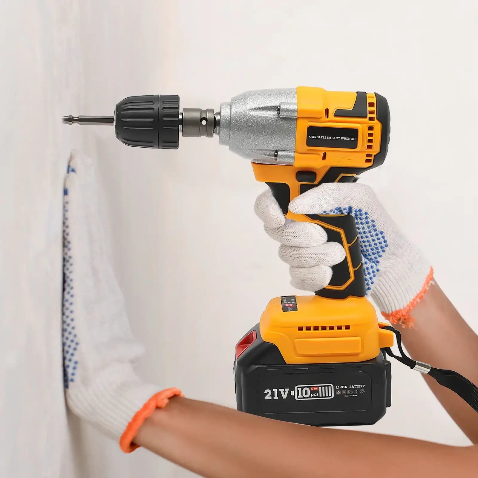 330 Nm Brushless Cordless Drill – 3.0Ah Lithium Battery, Ergonomic Handle, Ideal for DIY Projects