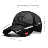 Summer Mesh Baseball Cap – Unisex Trucker Hat for Outdoor Sports, Running & Casual Wear 🧢✨