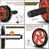 TotalCore 7-Piece Ab & Upper-Body Training Set – Ab Wheel, Push-Up Bars, Resistance Bands & More 🏋️‍♂️