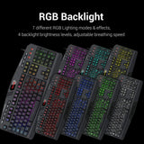 Redragon S101 Gaming Keyboard & M601 Mouse Combo – RGB Backlit Keyboard with Programmable Backlit Gaming Mouse (Value Set)