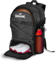 Basketball Sports Backpack – Large Capacity Black Bag with Ball Holder & Shoe Compartment for Training, Gym & Outdoor Use