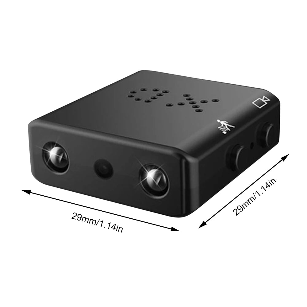 Mini Nanny Camera – 1080P HD Wireless Security Cam with Night Vision, Motion Detection & TF Card Support