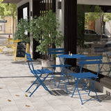 “3-Piece Folding Bistro Set – Weather-Resistant Table & 2 Chairs for Patio, Yard & Garden Conversation Spaces”