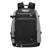 65L outdoor waterproof Oxford backpack – large sport bag with helmet & boots pocket for camping, skiing & travel gear