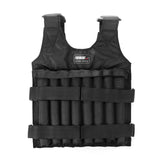 Adjust-Load 2-in-1 Weighted Vest Jacket – 3 / 5 / 20 / 35 / 50 kg Adjustable Training Weight Vest 🏋️‍♂️