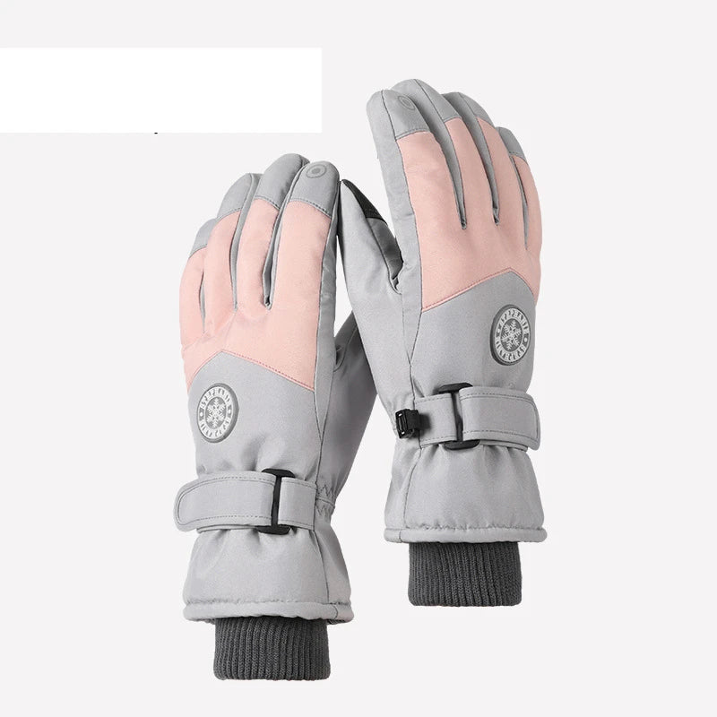 Ski Gloves Waterproof Thermal Snow Mittens – Touchscreen Winter Gloves for Men & Women Snowboard & Snowmobile