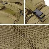 30 L Outdoor MOLLE Canvas Backpack – Tactical / Hiking / Camping Daypack