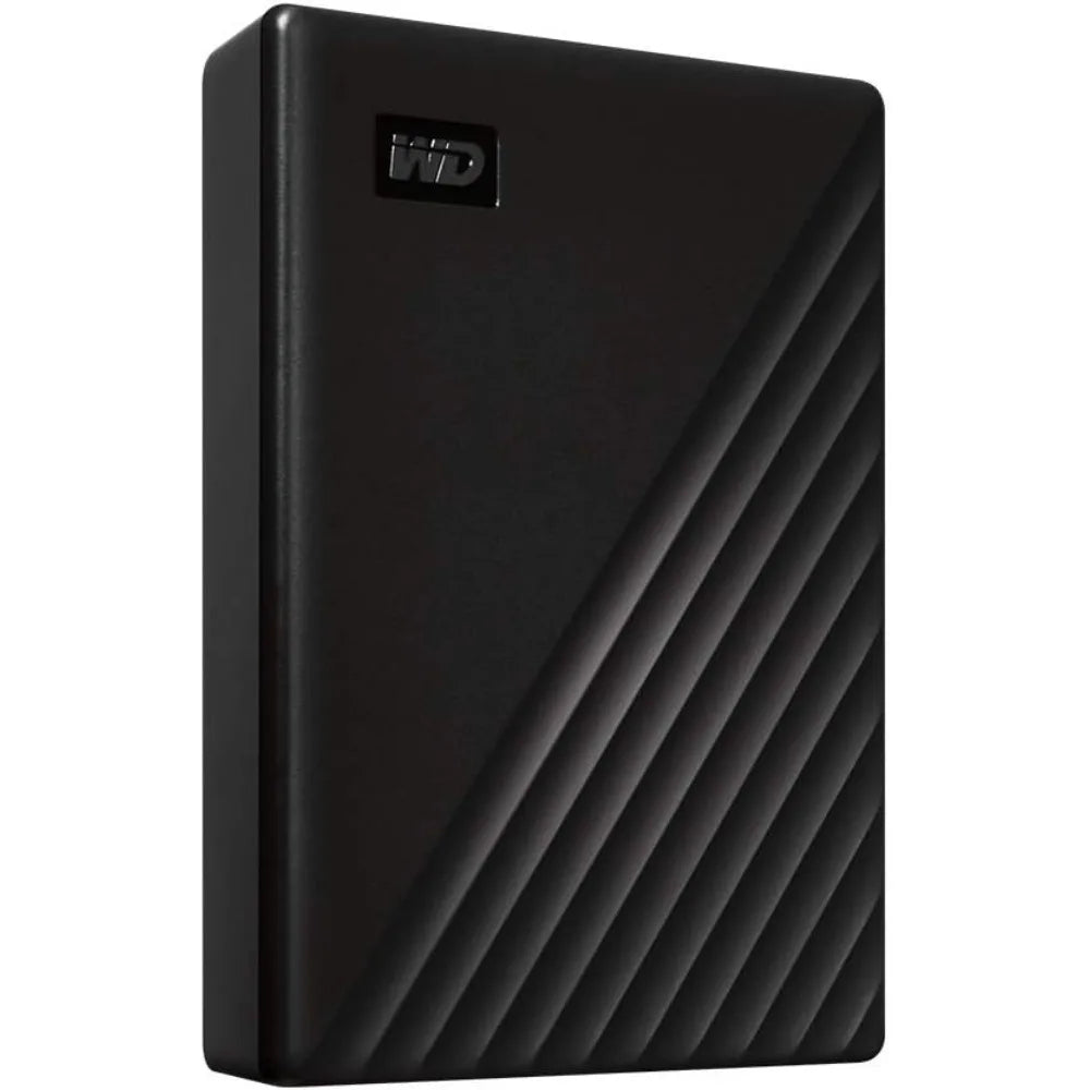 5TB My Passport Portable External Hard Drive – Black USB Storage with Backup Software & Ransomware Protection