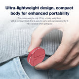 Ultra-Thin Wireless Mouse – 3-Mode BT 5.2 & 2.4G USB Mini Mouse with Adjustable DPI & Receiver for Laptop/PC