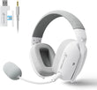 Mambasnake Attack Shark L80 Pro Gaming Headset – Lightweight Over-Ear Stereo Headphones with Mic for PC, PS5, Xbox & Laptops
