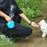 Silicone Dog Treat Pouch – Pet Training Waist Bag for Outdoor Walking, Obedience, Agility & Food Reward Storage