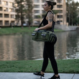 20L waterproof Oxford mini duffle bag – compact athletic travel & fitness bag with spacious compartments for everyday use