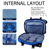 3-in-1 Waterproof Rolling Duffel Set (20”-26”-30”) – Softside Trolley Travel Bags for Long Trips & Outdoor Adventures