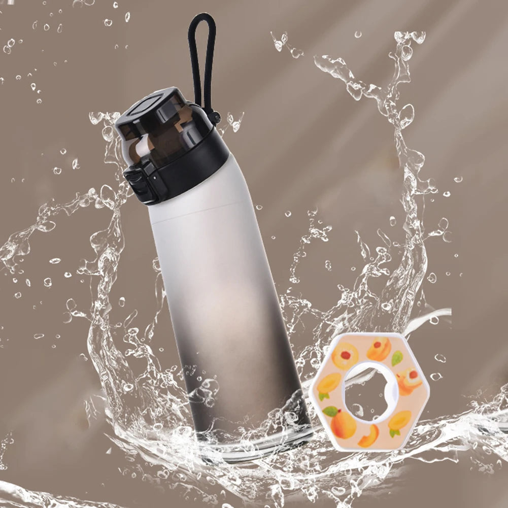 650ml Air Flavored Water Bottle with Flavor Pod – Outdoor & Travel Hydration