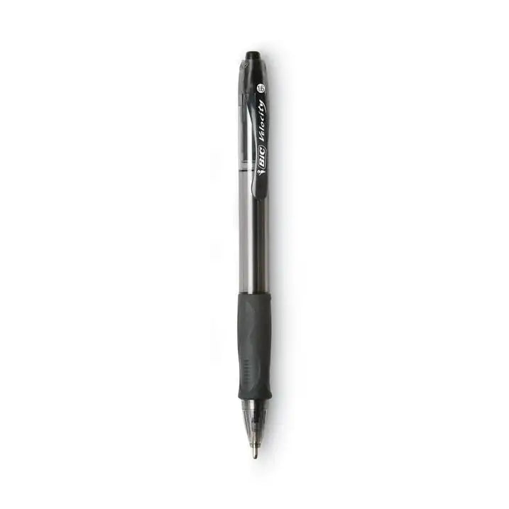 BIC Glide Bold Ballpoint Pens – 12-Pack 1.6mm Retractable Black Ink Pens for Smooth Writing 🖊️