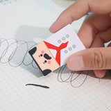 Creative Baldness Old Man Pencil Eraser – Funny Cartoon School Stationery