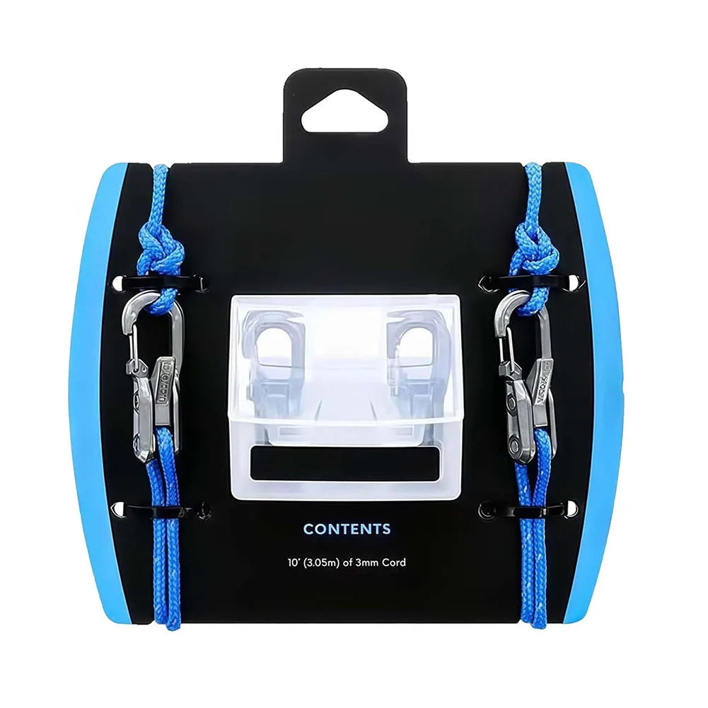 Rope Tension Adjuster – Wear-Resistant Stainless Steel Rope Control Tool for Climbing, Camping & Hiking 🧗‍♂️⚙️