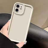 3-Piece Solid Color iPhone Case Set – Luxury Anti-Drop Protective Covers with Camera Protection for iPhone 15–11 Pro