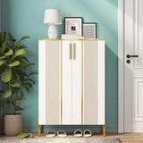 6-Tier Shoe Storage Cabinet – Wooden Shoe Rack with Adjustable Shelves for Entryway, Closet & Living Room